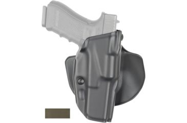 Image of Safariland Model 6378 ALS Paddle/Belt Loop Holster, Glock 17/22/31 w/ITI M3 Light, Right Hand, STX Foliage Green, 6378-832-541-DM