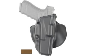Image of Safariland Model 6378 ALS Paddle/Belt Loop Holster, Glock 17/22/31 w/ITI M3 Light, Right Hand, STX Coyote Brown, 6378-832-761-DM