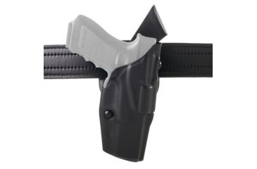 Image of Safariland 6390 ALS Mid-Ride Level-I Retention Sig SauerP229R DASA Plain Black Right Hand with Rails 6390-744-411