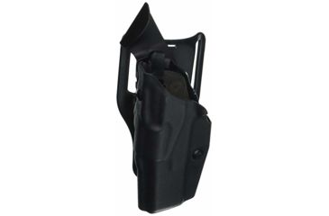 Image of Safariland Model 6390RDS ALS Mid-Ride Level-I Duty Holster, Glock 34/35 w/SF X300U, 5.3in, Right Hand, Hi Gloss, Black, 6390RDS-6832-491