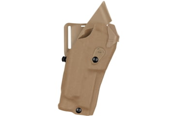 Image of Safariland Model 6390rds Als Mid-ride Level I Retention Duty Holster, Fde Brown - 6390RDS-8329-551