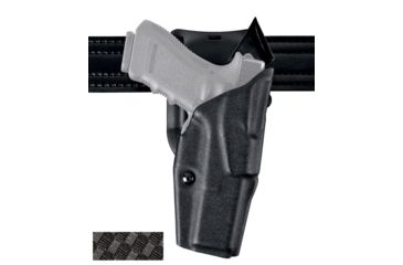 Image of Safariland 6395 ALS Low-Ride 1.5in. Drop, Level-I Retention, S&amp;W M&amp;P 9mm, .40 4.25in., STX Black Basket Weave, Right Hand, 6395-219-481