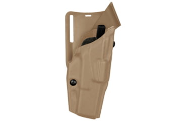 Image of Safariland Model 6395 Als Low-ride Level I Retention Duty Holster, Fde Brown - 6395-8325-552