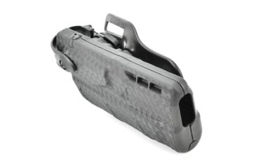 Image of Safariland Model 7280 7TS SLS Mid-Ride Level-II Duty Holster, Glock 19/23/32, Right Hand, STX Basket Weave Black, 7280-283-481