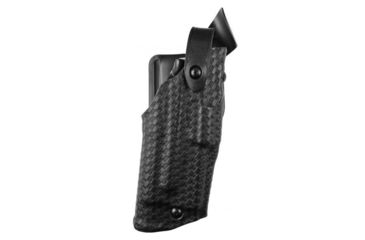 Image of Safariland 7285 7TS SLS Low-Ride Level II Retention Duty Holster, Glock 20, 21 w/X300U, Safariseven Plain Black, Right Hand, STX Plain Black, 3832, 7285-3832-41