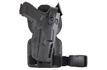 Image of Model 7304-SP6 7TS ALS/SLS UFA (Universal Flex Adapter) w/ Paddle &amp; Single Strap Leg Shroud Tactical Holster