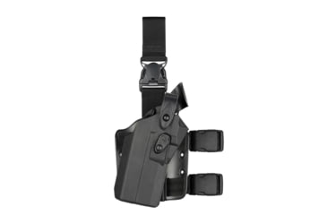 Image of Safariland Model 7305rds 7ts Als/sls Tactical Holster With Quick Release For Glock 34 W/ Light, Black, Right Hand, 1324215