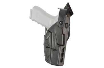 Image of Safariland Model 7360rds - 7ts Als/sls Mid-ride Duty Holster, Black - 7360RDS-28325-412
