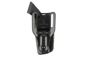 Image of Safariland 7360 7TS ALS/SLS Mid-Ride Level-III Retention Duty Holster, Glock 22 Gen5 w/TLR-7, Right, Black, STX Plain, 7360-82527-411