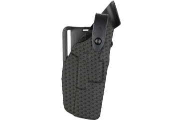 Image of Safariland Model 7360-7TS ALS/SLS Mid-Ride Level III Duty Holster, SIG Sauer P226R, X300U, Left, Basketweave Black, 7360-4772-482