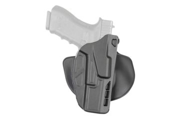 Image of Safariland Model 7378 7ts Als Concealment Paddle And Belt Loop Combo Holster For Glock 23 Gen 5, Black, 7378-2825-411