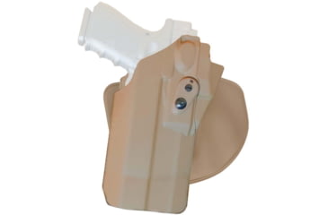 Image of Safariland Model 7378rds 7ts Als Concealment Paddle &amp; Belt Loop Combo Holster For Sig Sauer P320 Rx 9c W/ Light, Fde Brown, 7378RDS-7502-551