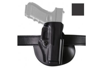 Image of Safariland 5198 Open Top Paddle &amp; Belt Slide Holster w/Detent, S&amp;W M&amp;P Shield, STX Tactical Black, Right Hand, 5198-179-131