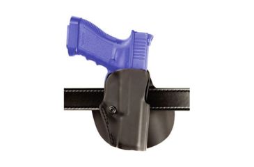 Image of Safariland 5188 Open Top Paddle &amp; Belt Slide , Glock 20,21, w/ITI M3 Light, Plain Black, Left Hand, 5188-3832-412