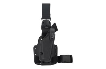 Image of Safariland 6005 SLS Tactical Holster w/Quick Release, Sig Sauer P226 w/SF Mr14 Rail &amp; SF X200/X300 4.41in., Foliage Green, Right Hand, 6005-7700-541