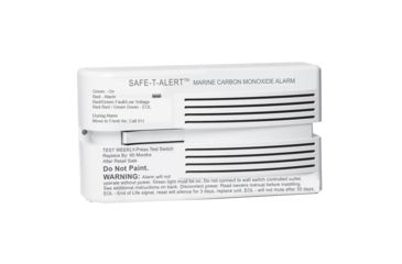 Image of Safe-T-Alert 65 Series Marine Carbon Monoxide Alarm - Flush Mount - 12V - White 79019