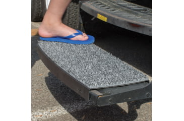 Image of Safety Step Sand Away Step Rug Charcoal Curved 21 3/4" x 8 1/2", SA80-00