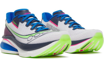 Image of Saucony Endorphin Azura, White/Navy, 10, S21070-124-10