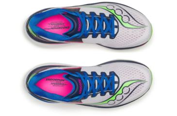 Image of Saucony Endorphin Azura, White/Navy, 10, S21070-124-10
