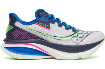 Image of Saucony Endorphin Azura, White/Navy, 10, S21070-124-10