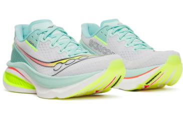 Image of Saucony Endorphin Azura, White/Splash, 12, S11070-124-12