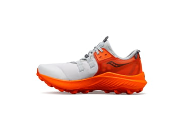 Image of Saucony Endorphin Rift Trail Shoes - Mens, Fog/Pepper, 8, Medium, S20856-110-020-M-8