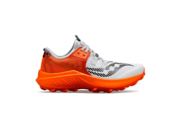 Image of Saucony Endorphin Rift Trail Shoes - Mens, Fog/Pepper, 8, Medium, S20856-110-020-M-8