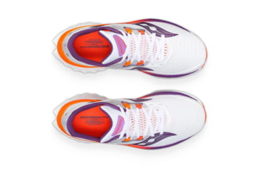 Image of Saucony Endorphin Speed 4 Shoes - Womens, White/Violet, 8.5, Medium, S10940-129-100-M-8.5
