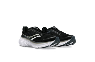 Image of Saucony Guide 17 Shoes - Mens, Black/Shadow, 11, Wide, S20937-100-001-W-11