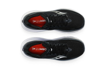 Image of Saucony Guide 17 Shoes - Mens, Black/Shadow, 11, Wide, S20937-100-001-W-11