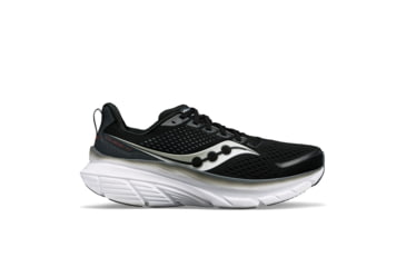 Image of Saucony Guide 17 Shoes - Mens, Black/Shadow, 11, Wide, S20937-100-001-W-11