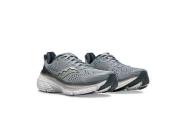 Image of Saucony Guide 17 Shoes - Mens, Flint/Shadow, 7.5, Wide, S20937-115-020-W-7.5