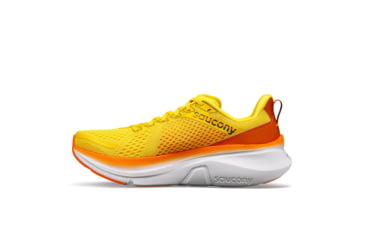 Image of Saucony Guide 17 Shoes - Mens, Pepper/Canary, 9.5, Medium, S20936-116-700-M-9.5