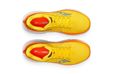 Image of Saucony Guide 17 Shoes - Mens, Pepper/Canary, 9.5, Medium, S20936-116-700-M-9.5