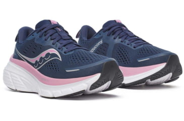 Image of Saucony Guide 18 - Womens, Navy/Orchid, 8.5, S10998-205-M-8.5