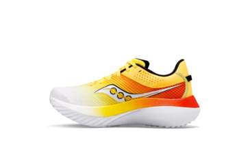 Image of Saucony Kinvara Pro Shoes - Mens, Vizi Gold/Infrared, 9.5, Medium, S20847-138-700-M-9.5