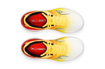 Image of Saucony Kinvara Pro Shoes - Mens, Vizi Gold/Infrared, 9.5, Medium, S20847-138-700-M-9.5