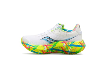 Image of Saucony Kinvara Pro Shoes - Mens, White/Citron, 11.5, Medium, S20847-07-100-M-11.5