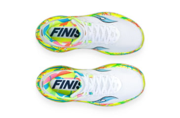 Image of Saucony Kinvara Pro Shoes - Mens, White/Citron, 11.5, Medium, S20847-07-100-M-11.5