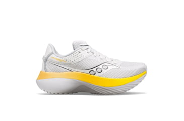 Image of Saucony Kinvara Pro Shoes - Womens, Fog/Vizigold, 8.5, Medium, S10847-122-020-M-8.5