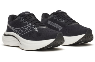 Image of Saucony Ride 19, Black/Silver, 12, S11055-100-12