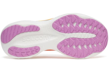 Image of Saucony Ride 19, Fire/Orchid, 9, S11055-126-9