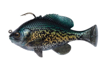 Image of Savage Gear Pulse Tail Bluegill RTF Soft Bait, Pack of 1, 3in, Crappie, 1586282