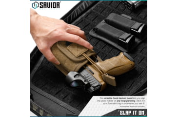 Image of Savior Equipment Universal Pistol Holster, Tan, 5.8in H x 3.75in W, Tan, 5.8in H x 3.75in W, SP-TNS-PHOL-TN