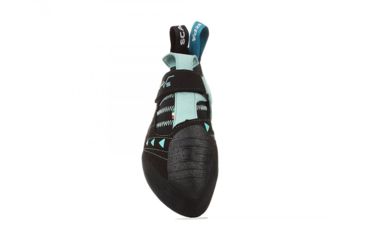 Image of Scarpa Instinct VS Climbing Shoes - Womens, Black/Aqua, Medium, 34.5, 70013/002-BlkAqua-34.5