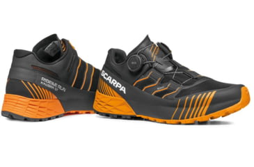 Image of Scarpa Ribelle Run Kalibra HT Shoes - Mens, Black/Orange, 42.5, 33084/350-BlkOrg-42.5