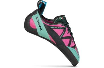 Image of Scarpa Vapor Climbing Shoes - Womens, Dahlia/Maldive, 40.5, 70061/002-DalMal-40.5