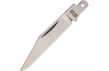 Image of Schrade Folding Knife Blade 34OT Knives - Replacement Blades, 2 7/8in Overall, 2 1/8in Unsharpened, Unpolished SS Clip Blade, S466