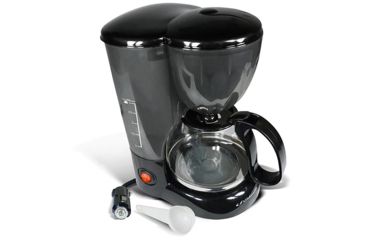 Image of Schumacher 12V 3 Cup Coffee Maker, Black 128