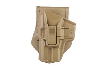 Image of Scorpus M1 Level 2 Retention OWB Belt/Paddle Holster, G-9R, Glock 17/19/26, Left Hand, Flat Dark Earth, SC-G9RLHT